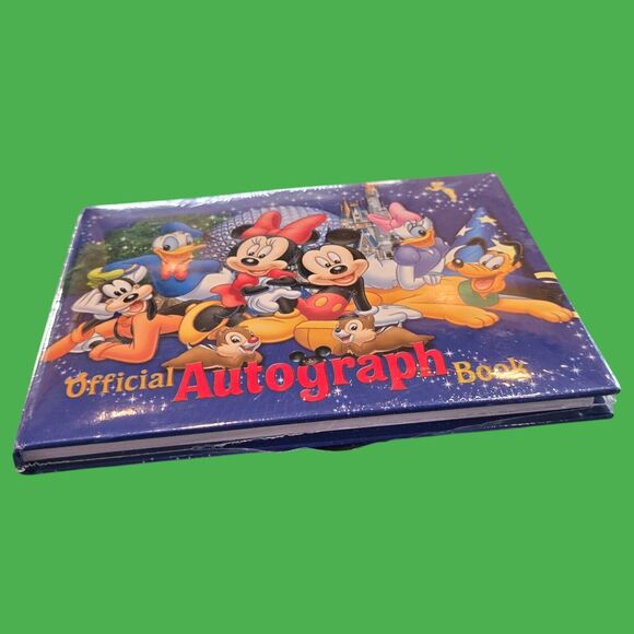 NEW Disney Official Autograph Book Christmas Mickey Mouse Stickers Playing Cards - Picture 3 of 10